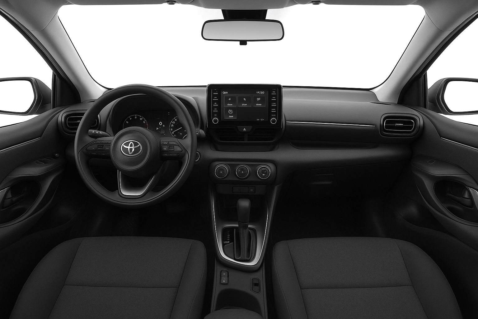 inside_toyota_yaris_asg_leasing_cyprus